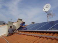 Instalación solar fotovoltaica Electr&oacutenica Baza