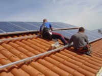 Instalación solar fotovoltaica Electr&oacutenica Baza