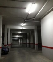 Parking Al-Andalus en Baza sustitucin de luminarias por tubo parking con sensor de sonido de 20W, reduccin del consumo energetico del 65%