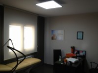 Clinica Medico Esttica en Plaza Al-Andalus (Bloque 1-1A) Baza, Sustitucin de luminaria techo por bandeja LED 60x60 40W FRIO, reduccion del consumo electrico un  65%